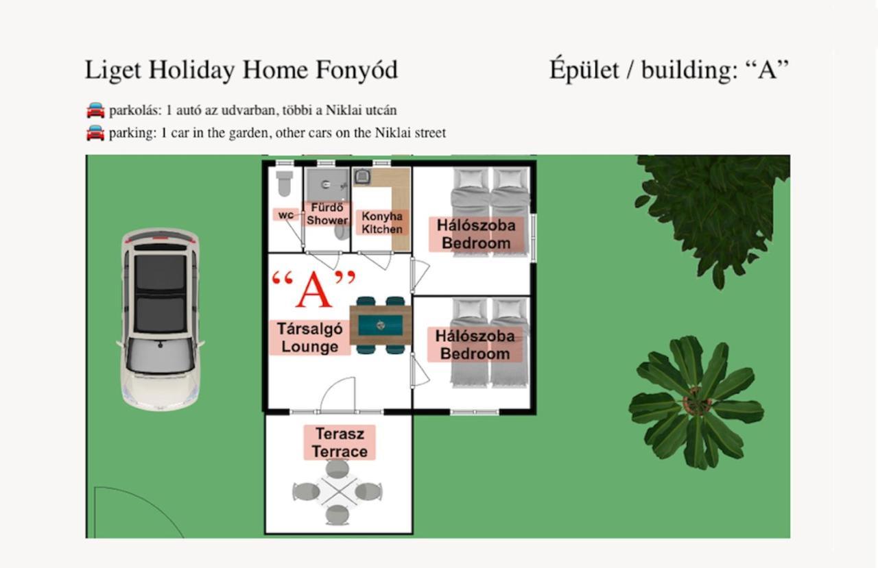 Liget Holiday Home Фоньод Екстер'єр фото